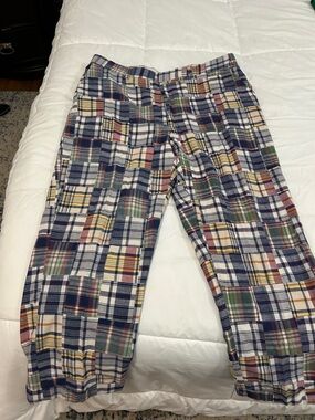 Orvis Multi-Color Plaid Chinos